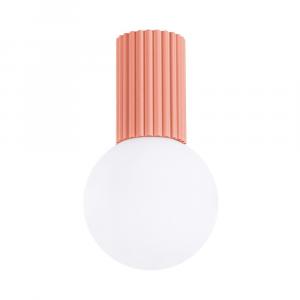 SELSEY Plafon Halo brzoskwiniowy IP44