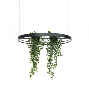 SELSEY Żyrandol Rio Bio LED 78 cm czarny 4000K