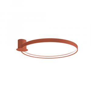 SELSEY Plafon Rio LED 78 cm ochra czerwona 3000K