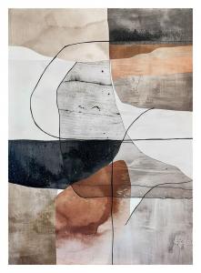SELSEY Obraz ręcznie malowany Mars 100x70 cm