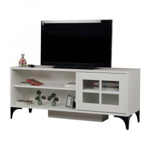 SELSEY Szafka RTV Hills 125 cm biała