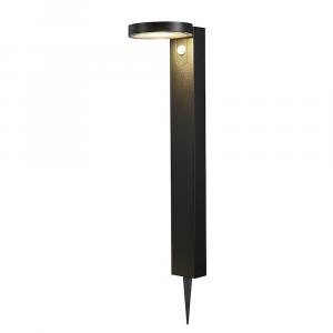 SELSEY Lampa ogrodowa solarna Rica Round z czujnikiem ruchu okrągła