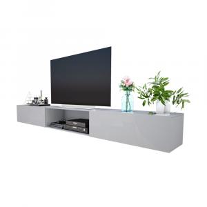 SELSEY Szafka RTV Larka 300 cm Szary