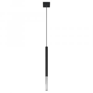SELSEY Lampa wisząca Mozaica 1 czarny/chrom