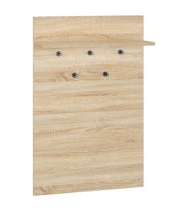 SELSEY Wieszak ścienny Mafro z półką 68 cm Sonoma jasna