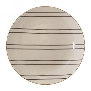 SELSEY Talerz Folki z kamionki średnica 20 cm