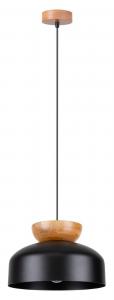 SELSEY Lampa wisząca Marion x1 czarna