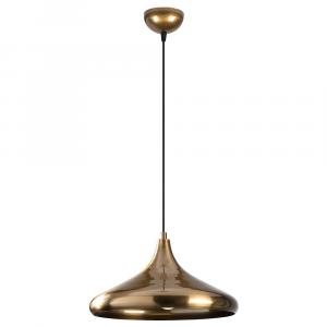 SELSEY Lampa wisząca Theyro średnica 35 cm złota