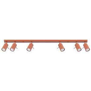 SELSEY Plafon Ring 6L ochra czerwona