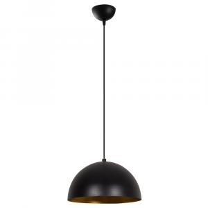 SELSEY Lampa sufitowa Rientaki średnica 30 cm czarna