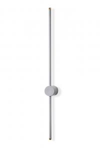 SELSEY Lampa ścienna Walriefle 91 cm szara