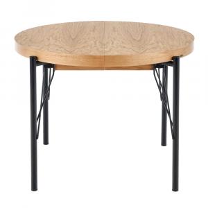 SELSEY Stół rozkładany Nagenely 100-300x100 cm dąb naturalny