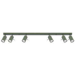 SELSEY Plafon Ring 6L zielony oliwkowy