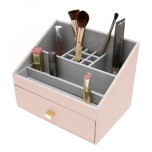 SELSEY Organizer Makeup Organiser różowy