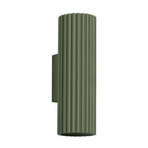SELSEY Kinkiet Karbon 20 cm zielony oliwkowy