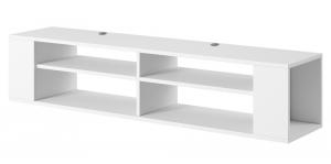 SELSEY Szafka RTV Wall 140 cm Biały