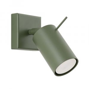 SELSEY Kinkiet Ring zielony oliwkowy