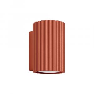 SELSEY Kinkiet Karbon 10 cm ochra czerwona