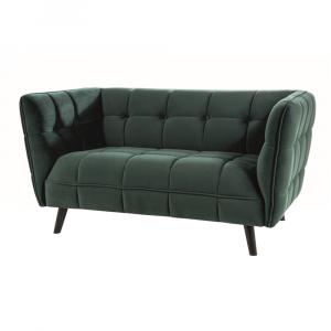 SELSEY Sofa dwuosobowa Morays zielona