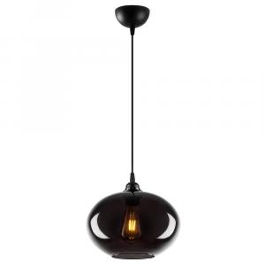 SELSEY Lampa wisząca Communis 27 cm dymiony klosz