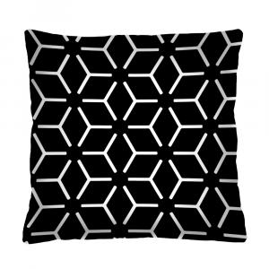 SELSEY Poduszka dekoracyjna Diecca 40x40 cm czarna