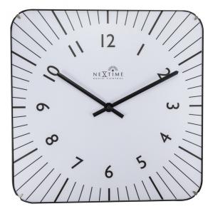 SELSEY Zegar ścienny Alex RC 35 cm biały