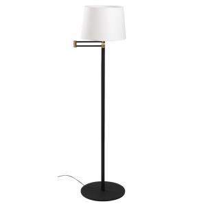 SELSEY Lampa podłogowa Miperms 120 cm czarno-złota