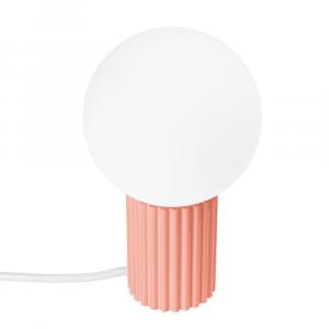 SELSEY Lampa stołowa Halo brzoskwiniowa