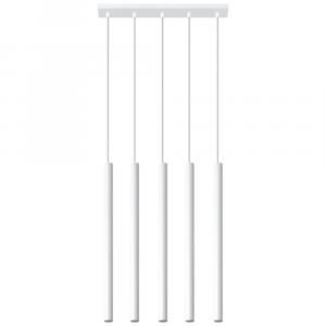SELSEY Lampa wisząca Pastelo 5 biała