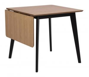 SELSEY Stół rozkładany Gemirro 80-120x80 cm fornir dębowy