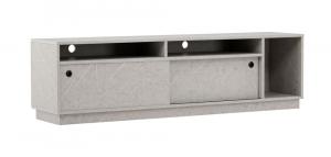 SELSEY Szafka RTV Sacruzy 180x50 cm szara