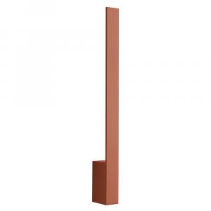 SELSEY Kinkiet Lahti LED 50 cm ochra czerwona 3000K