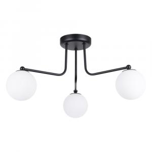 SELSEY Żyrandol Astral 3 czarny