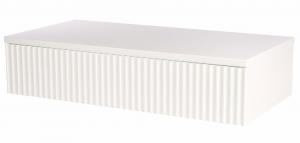 SELSEY Toaletka Lonidos 70x35 cm wisząca biała lamele