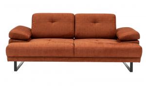 SELSEY Sofa dwuosobowa Abiffo pomarańczowa