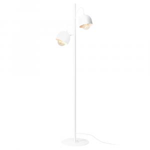 SELSEY Lampa podłogowa Fiene 161 cm biała