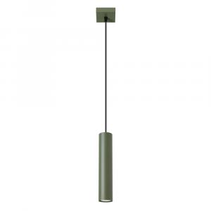 SELSEY Lampa wisząca Lagos 1 zielona oliwka