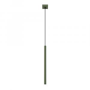 SELSEY Lampa wisząca Pastelo 1 zielona oliwka
