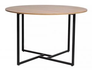 SELSEY Stół do jadalni Alto okrągły średnica 120 cm dąb