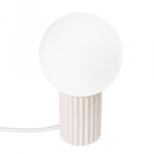 SELSEY Lampa stołowa Halo beżowa