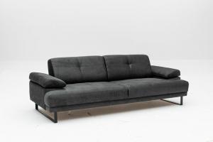 SELSEY Sofa trzyosobowa Abiffo antracytowa