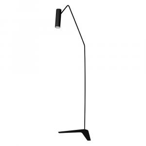 SELSEY Lampa podłogowa Eye Super czarna 6506