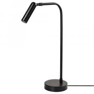 SELSEY Lampa stołowa Milibeliso minimalistyczna czarna