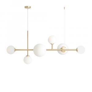 SELSEY Lampa wisząca Sailleve x6 złota