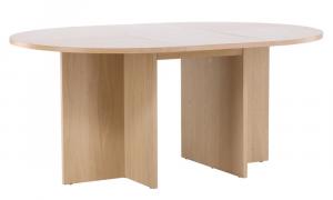 SELSEY Stół rozkładany Strada 120-170x74 dąb bielony