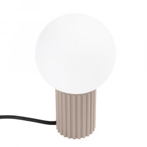 SELSEY Lampa stołowa Halo taupe