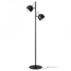 SELSEY Lampa podłogowa Fiene 161 cm czarna