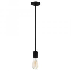 SELSEY Lampa sufitowa Pabella vintage czarna