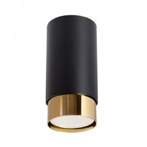 SELSEY Plafon Nero 12,5 cm czarny/złoty