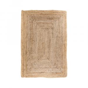 SELSEY Dywan prostokątny Fuzzle 90x60 cm naturalna juta